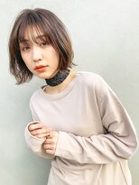 アンアミ キチジョウジ(Un ami Kichijoji)&nbsp;【unami】ボブパーマ×大人カジュアル　澤田杏奈