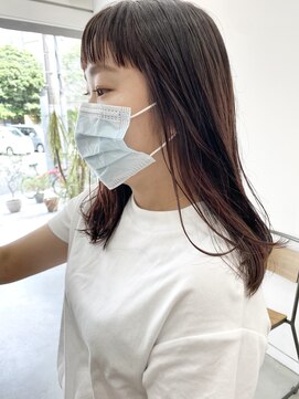 エマ 照国店(EMMA) レッドブラウン髪質改善/白髪改善/脱白髪染め/縮毛矯正