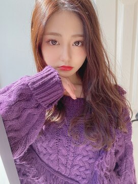 シエル 四条河原町店(CIEL) かきあげロング×オレンジブラウン