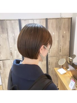 ラナ 渋谷(Lana) 【Chill】大人かわいい季節のピンクベージュクールショートボブ