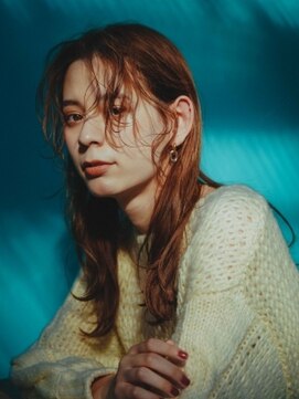 ディバイン ティエドゥール お花茶屋(divine tiedeur) ウェット×くせ毛風ロング