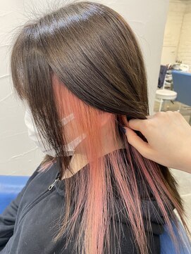 ウーロス(uros.) 【SENA】ピンクインナー ダークブラウン 春カラーホワイトピンク