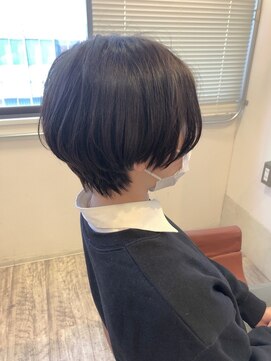 ヘアーサロン キー(Hair salon key) 前髪長め大人ショート