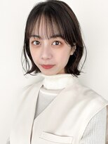 リヤン 表参道(lyann)&nbsp;こなれミディくびれヘア20代30代40代◎薄めバング小顔美髪