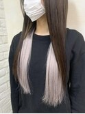 エクステで作るインナーカラー