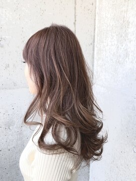 ジェッツ ビューアーツ(JETS BEAUX-ARTS) 【柳久雄】ロングレイヤー×ラベンダーカラー