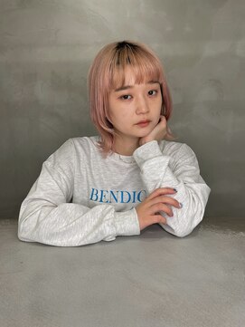 ロンドプロフィール 浦和(Lond profil) 【ワンランク上のボブ】切りっぱなしショートボブ【浦和】