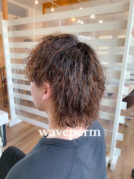 ロルド シェリ(Rold Cheri) 波巻きパーマ／メンズ／ウルフ