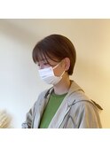 耳かけショート【LAND 岡崎 ショート ボブ】