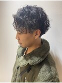 【スパイラルパーマ】大人パーマ マッシュ 大人髪 刈り上げ