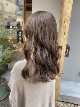 ヘアメイク マージ(hair make merge) 《東住吉区/デザインカラー》アッシュベージュ