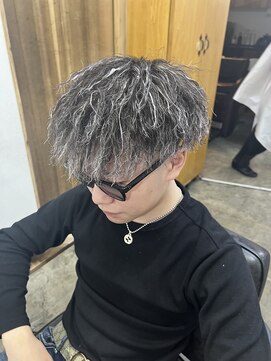 エルオム(EL.HOMME) 【TAKASHI】ツイストホワイトメッシュ