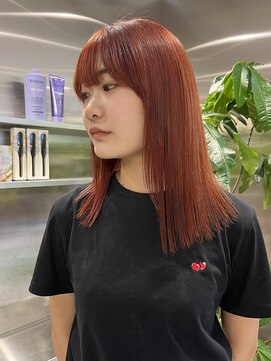 ゼスト 八王子店(ZEST) オレンジブラウン/レッドカラー【佐々木麻衣】