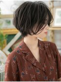 大人かわいい小顔束感ショートウルフマッシュh3浦和20代30代40代