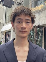 サンディーズ(SANDYS)&nbsp;ダークアッシュ/ニュアンスパーマ/韓国マッシュ／スペインカール