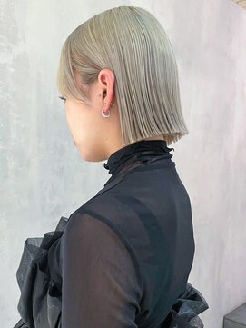 アルバム 渋谷パルコ(ALBUM) オリーブカラーネビージュ秋色ワンレンボブルフ_ba489602