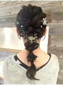 結婚式ヘアセット【肥田亜沙美】