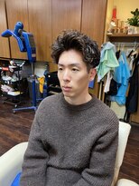 ありとみ&nbsp;スパイキーパーマ