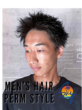 スカイ(SKY) ツイスパ/波巻き/眉毛/バーバー/ニュアンスパーマ/ブリーチ