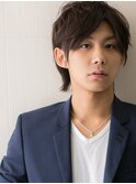 長め前髪グレージュアッシュで軽いウルフショート仙台愛子