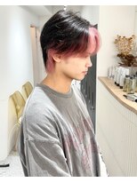 メンズペレ 渋谷(MEN'S PELE)&nbsp;ニュアンスパーマ/韓国マッシュ/スパイキーショート/渋谷