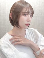 ハルキミナトジャパン 神戸(HARUKI MINATO japan)&nbsp;髪質改善小顔似合わせショートボブ 20代30代40代50代60代ヘア