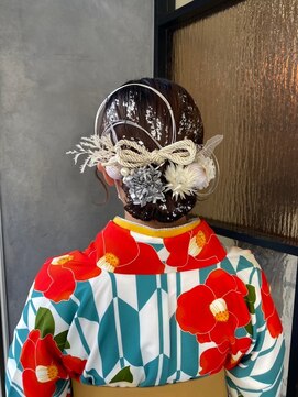 ネオリーブ ジューク 日吉店(Neolive JuQ) 卒業式☆袴着付けヘアアレンジ☆日吉