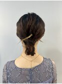 シニヨンスタイル