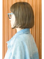 ビュートリアム 鎌倉小町(BEAUTRIUM)&nbsp;ミニマル切りっぱなしボブ～知的美人[渡沼一喜]