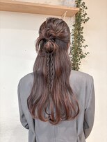 ゼスト 中野店(ZEST)&nbsp;【ZEST中野/イチカ】ふわふわ×カチモリヘア/ハーフアップ