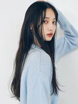 サニー 西中島店(sunny.)&nbsp;艶ロング/ブルーブラック/暗めカラー