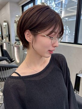 アスター 天神大名店(Aster) オリーブグレー/ボブ/顔周り/小顔/レイヤー/髪質改善/縮毛矯正