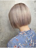 ミルクティーベージュ透明感カラー