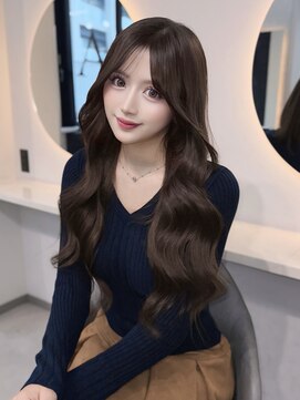 ラピス 福岡天神店(Lapis) チョコレートブラウン×エクステ80枚