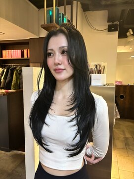 ヘアーアンドメイク シークタチカワ 立川店(Hair&Make Seek) 【澤飯】オリーブグレージュ×ロングレイヤー