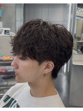 フィフス トウキョウ (fifth TOKYO) 渋谷シャドウパーマメンズマッシュウルフカットルーズパーマ