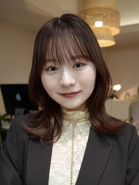 ルル 表参道(lulu.) ミディアムレイヤー