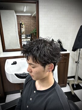 ヘアー サロン ケイハン(HAIR SALON KEIHAN) 大人スパイキーピンパーマ