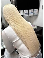 ヘアーグランデシーク(Hair Grande Seeek)&nbsp;抜きっぱなしのホワイトブロンド