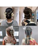 成人式/振袖着付け/ヘアセット