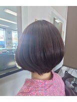ミーツ 牧港店(mits) 丸みショートボブ
