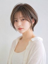 ネオリーブソラ 相模大野店(Neolive sola)&nbsp;相模大野/ナチュラルショート/ミルクブラウン/ハイライト/30代