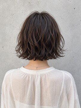 アースオーセンティック 立川店(EARTH Authentic) ボブ×ニュアンスパーマ