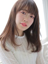 アグ ヘアー フラン 盛岡本宮店(Agu hair fran)&nbsp;ちょっぴりスキのあるズルカワほつれロング