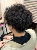 こなれ感メンズパーマ