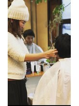 ヘアーアンドスパ エンジェイ(HAIR＆SPA enj) 斧 真弓