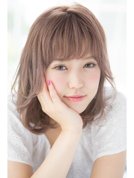 エルメ バイ アンフィー(Elme by anphi) 【Elme 八柱】レイヤーカット・ミルクティーベージュ