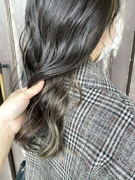 ヘアースタジオ エフ(Hair studio f) オリーブグレージュ×オリーブミルクティーby平松