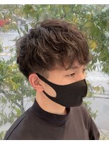 ブランコジーサウス(BLANCO G South) 【BLANCO】刈り上げマッシュ×ゆるふわスパイラル