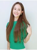 〈NOB伊勢佐木町店〉髪質改善 さら艶美髪ストレート